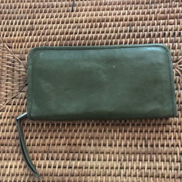 HOBO Handbags - Sage Green HOBO zipper wallet